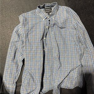 Bonobos Men's Blue Plaid Shirt